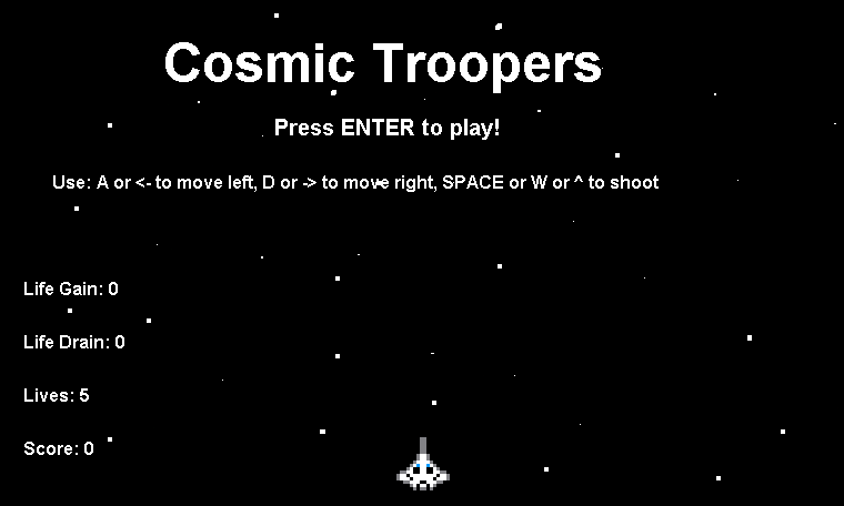 Cosmic Troopers project image